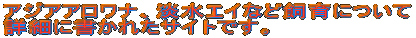 AWAAiAWGCȂǎɂďڍׂɏꂽTCgłB 